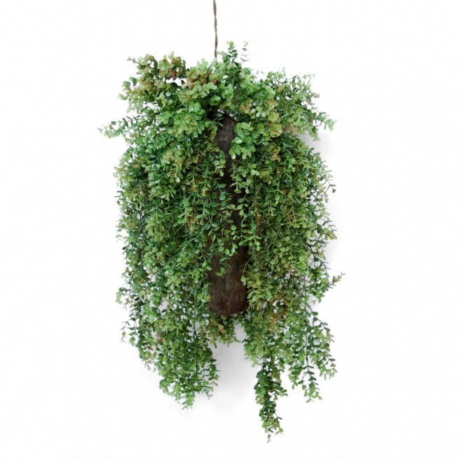 Planta semi-artificiala Ila, Boxwood Country Hanging Green -  80 cm